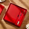 Custom Twill A5 Soft Leather Notebook with Logo - Perfect Business Gift Box for Clients