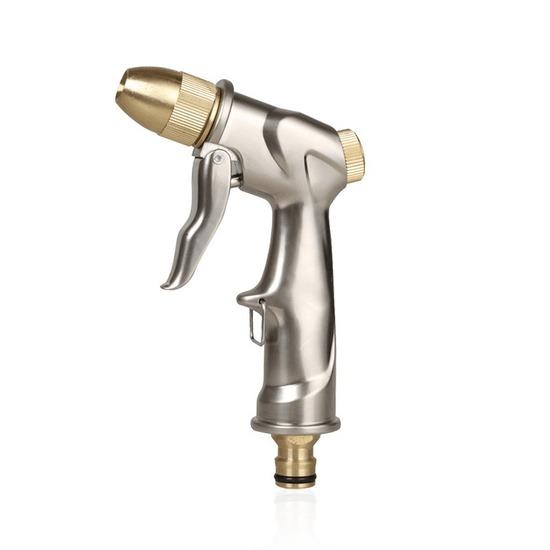 Metall-Autowasch-Wasserpistole, Zinklegierung, Hochdruck-Wasserpistole, Gartenbewässerungsblumen, Haushalts-Autowasch-Reinigungswerkzeuge