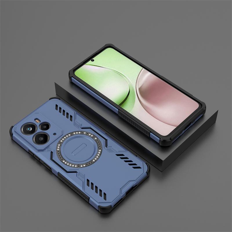 Back Cover For Realme 14 5G Case For Realme 14 Pro Plus 14 Pro+ Magnetic Adsorption Wireless Charge Cover For Realme 14 5G Case