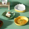 Sauce Dish, Creative Cartoon Bone Spitting Dish, Dipping Dish, Cake Dish, Household Snack Plate, Multifunctional Fruit Plate