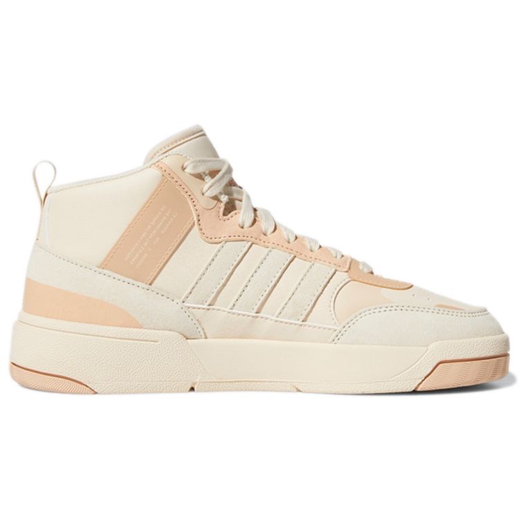 Adidas Originals Post Up Non-Slip Durable Mid-Top Skate Shoes Women Skate Shoes Light-Pink H00222