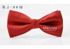 Korean Style Double Layer Polyester Bow Tie for Men & Women – Ideal for Weddings & Formal Events