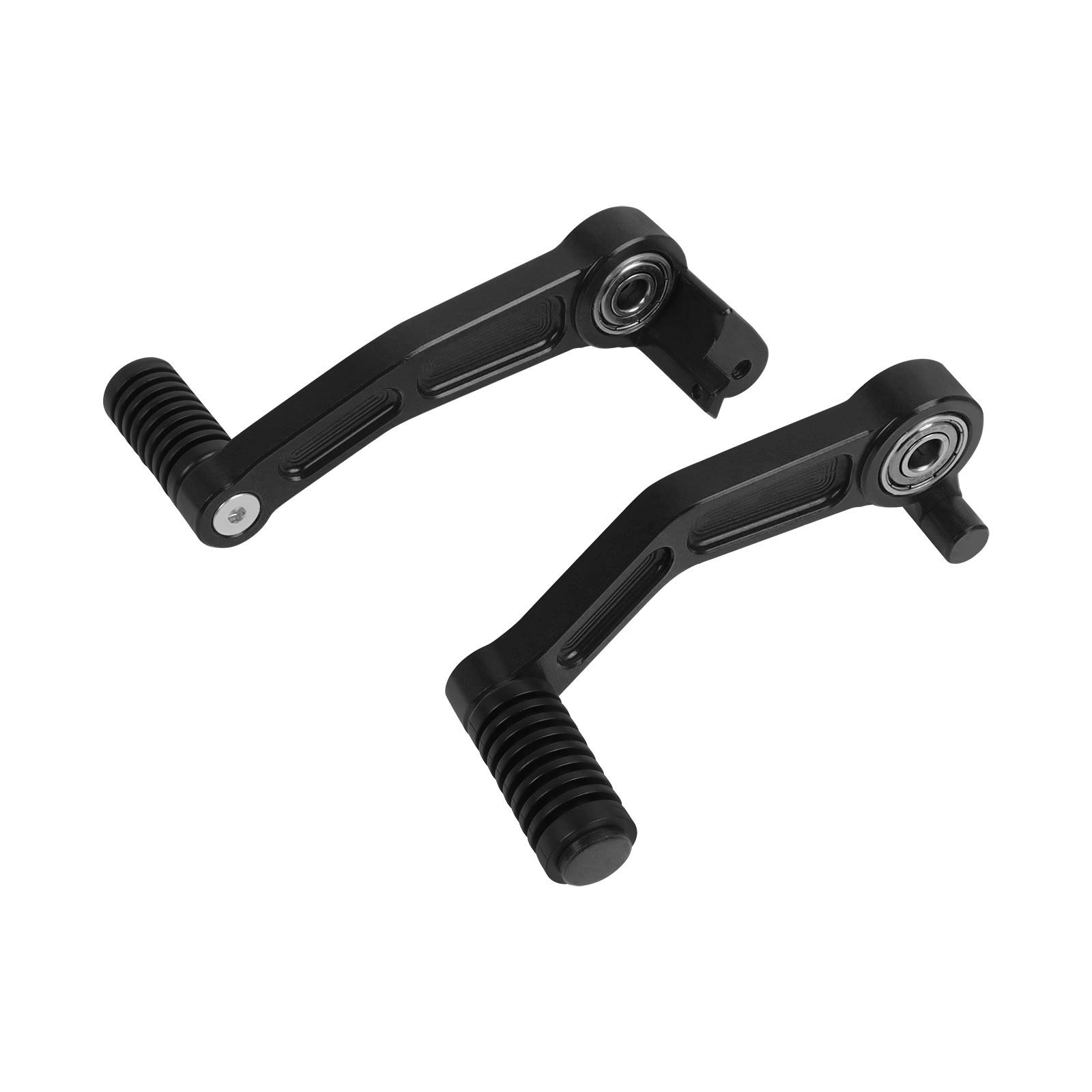 

Пара рычагов ножного тормоза и переключения передач для мотоцикла, педали с ЧПУ для DUKE 125 200 250 390 duke390 duke125 duke250 2013-2016 чёрный