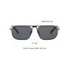 Prada Pilot Style Sunglasses With Engraved Temples Men sunglasses Black SPRA53E1BOF05S0C059
