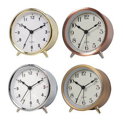 Nordic Style Simple Small Alarm Clock Mute Students Creative Personality Desktop Decoration Clock Bedside Clock for Home