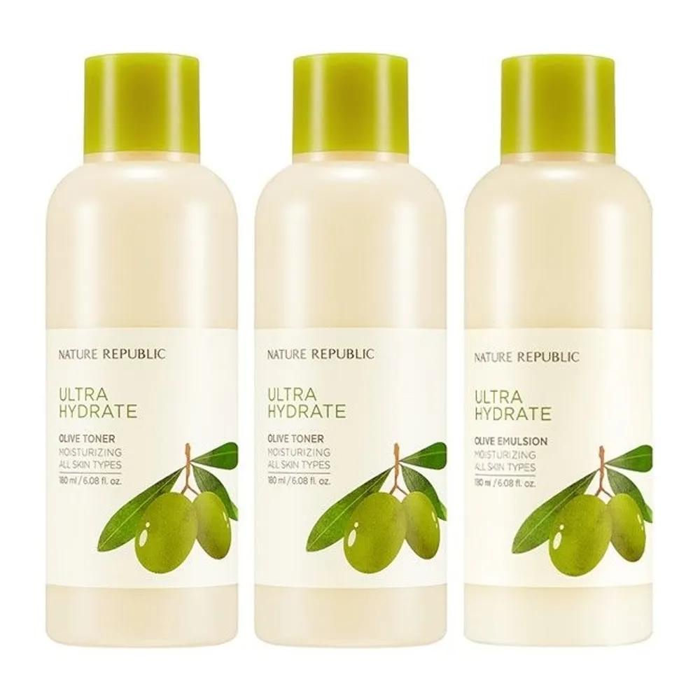 [2+1] Really, Really Moisturizing Olive Toner + Emulsion