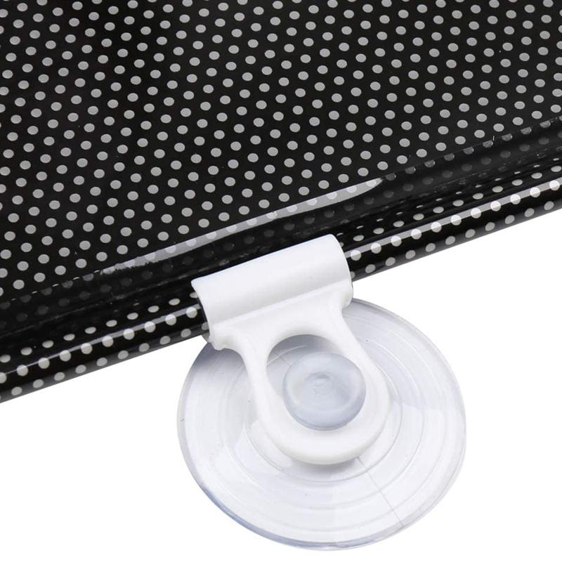 Car Windshield Stretch Suction Cup Sunshade Cover UV Protection Sun Visor Car Front Rear Side Windshield Heat Insulation Curtain
