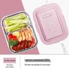Qiwei mikrowellengeeignete Glas-Lunchbox