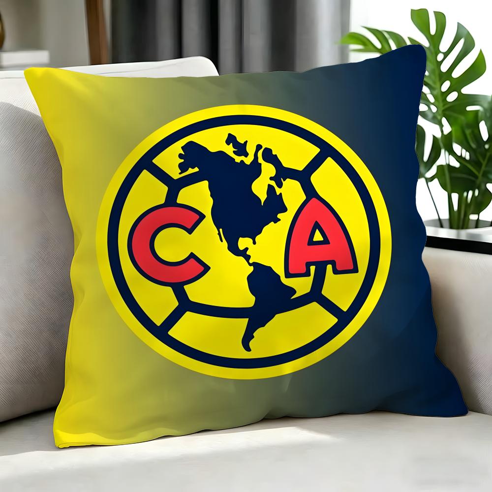 Sport F-Football Club America Cushion Cover Cushion Cover Set 4Pcs 50x50 45x45 40x40 Pillowcase Decorative Sofa Home Decor