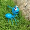 Large Ant Ornament Iron Decorative Ant Sculpture with Bright Colors Rust-Resistant