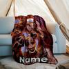 Personalized Custom Name Blanket - Horror movies Print Design,Blanket for Sofa,Bed,Travel,Camping - Soft and Warm, Great Gift