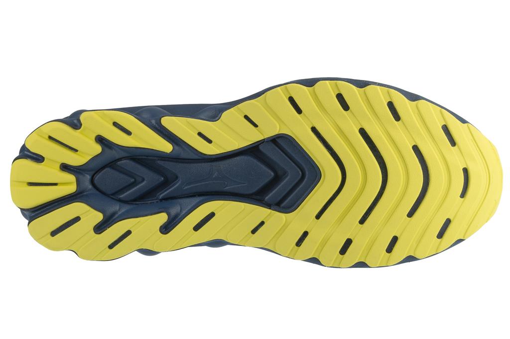 Mizuno Wave Skyrise 7, Blaue Laufschuhe für Herren