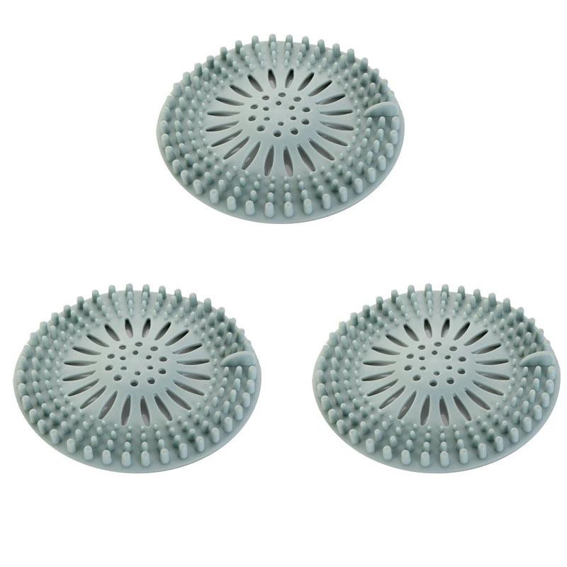 Waschbecken Kanalisation Filter Bodenablauf Sieb Wasser Haar Stopper Bad Catcher Dusche Abdeckung Küche Badezimmer Anti Verstopfung