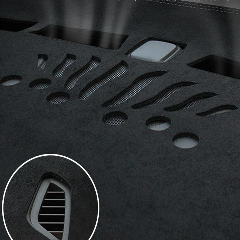 For SsangYong Actyon I II Pickup Kyron Sports Mk1 Mk2 Dashmat Dashboard Cover Instrument Panel Pad Dash Mat Anti-Dirt Ornaments