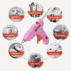 EU Stecker 70W Hot Melt Kleber Pistole Mit 7MM Transparent Kleber Stick Mini Pistole Hause Elektrische Wärme Temperatur pistole Reparatur Werkzeug Spezielle Stick Set