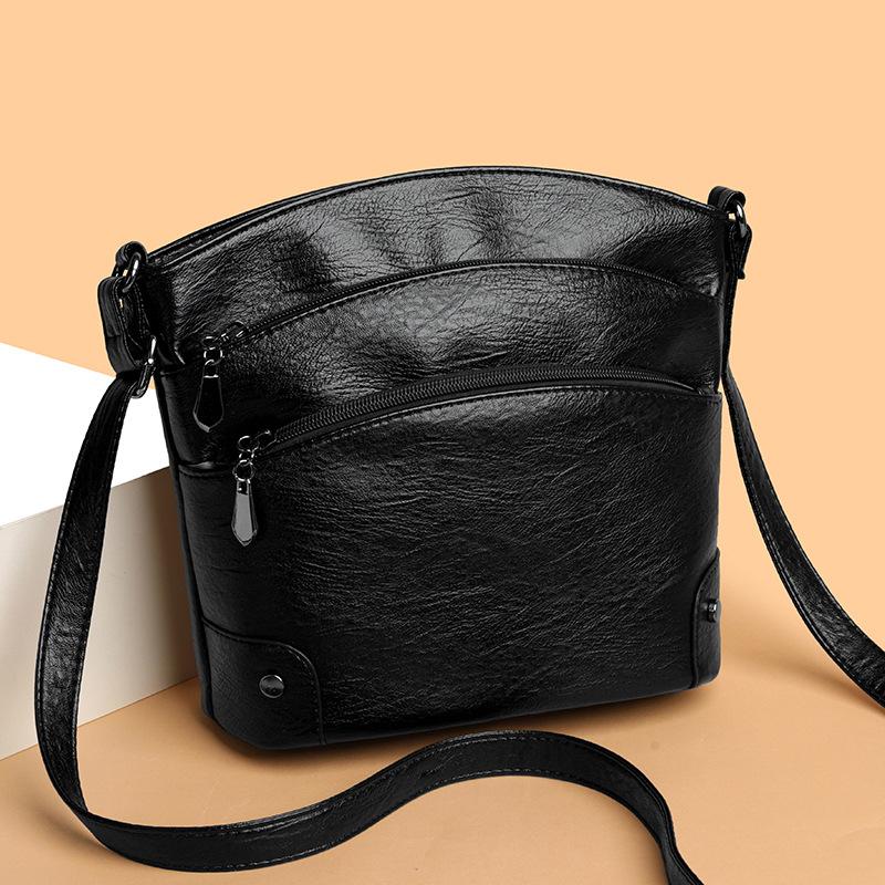 Crossbody Bag Large-capacity Bucket Bag Women's Single-shoulder Bag Middle-aged Mother's Bag