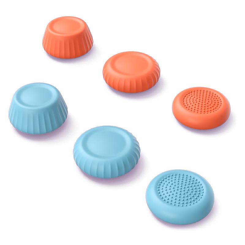 AMO NS2pro Silicone Joystick Caps: 2nd Gen Anti-Slip Switch Game Button Covers