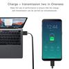 USB Type C Fast Charging Spring Cable For Samsung Huawei Type C Spring Cord Phone Charging Car Charging Sync