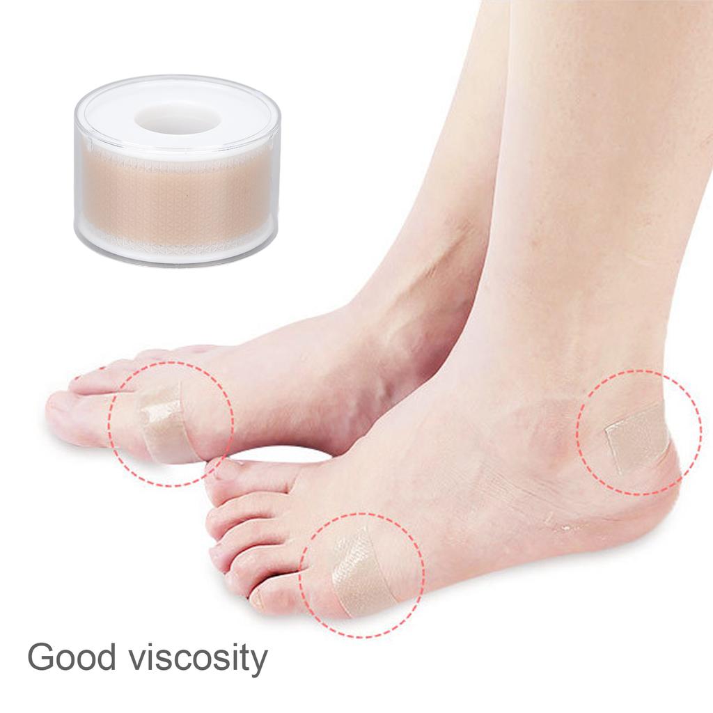 Foot Heel Bandages Prevent Friction Blister Recovery Scar Covering Silicone Gel Toes Sticker 78.7in