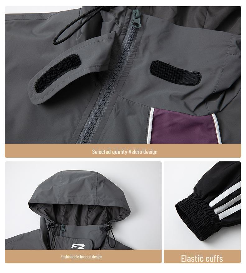 FULONGZAI 2025 Spring/Summer Kids' Loose Windbreaker Jacket