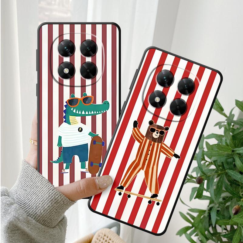 Creative Cartoon Animals Funda Phone Cover Case for Xiaomi Redmi Note 11s 12s 11 13 Pro Plus 12 Pro 9 10S 9S 10 7 8 14