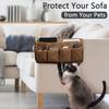 Sofa Armrest Organizer Non-Slip Arm Chair Bedside Caddy Storage Organizer for Recliner Couch with 14 Pockets for Cell Phone TV Remote Control