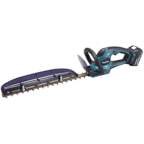 Makita Hedge Clipper, Rechargeable 18V, Cutting Width 460mm, High Quality Blade/cutting Diameter 18mm, 3Ah Battery and Charger Included MUH464DRF