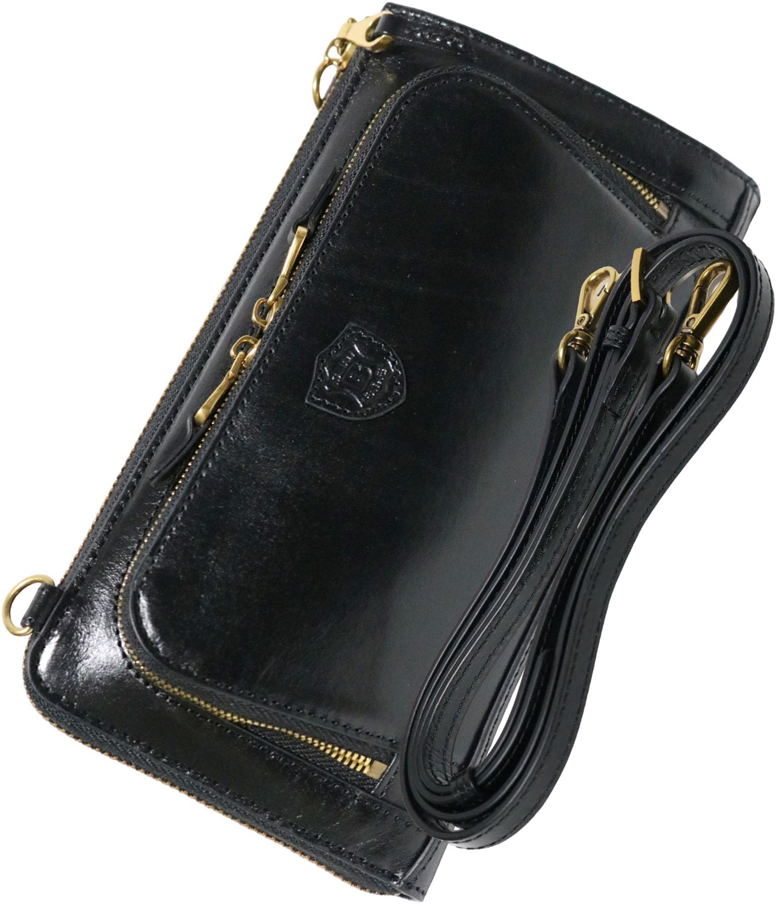 

Black Italian Leather Mini Shoulder Bag for Men and Mini Shoulder Wallet Smartphone Shoulder Genuine Shoulder Crossbody Wallet Shoulder Outer чорний