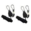 LED Camping Tent Pulley with Rope & Adjustable Metal Buckle