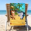 Ultra-Soft Beach Towel with Zig & Sharko Theme,Ideal for Pool - Camping, Diving - Perfect Travel Essential, Vibrant Beach Towel.