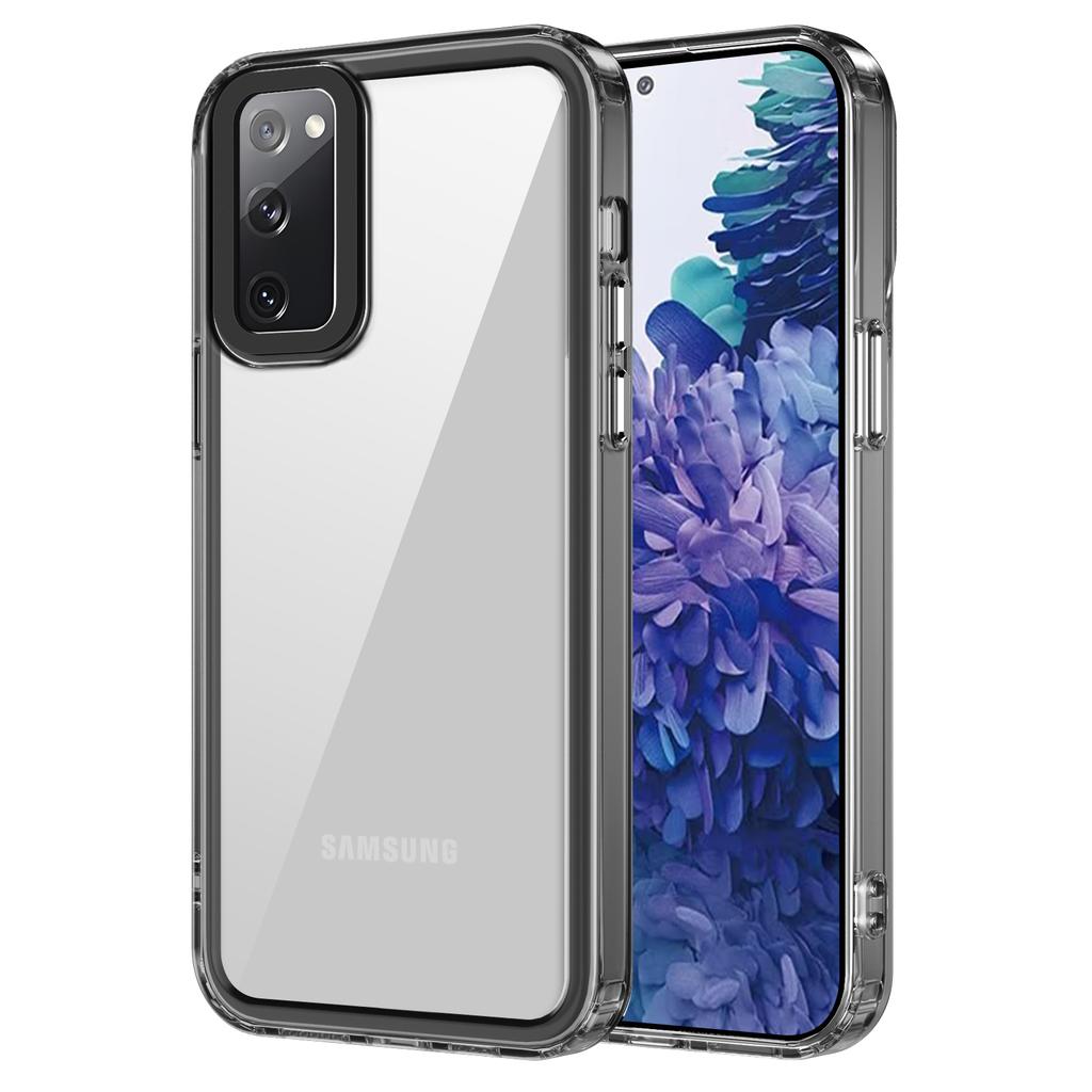 For Samsung Galaxy S20 FE/S20 FE 5G/S20 FE 2022/S20 Lite Case PC+TPU Clear Back Cover