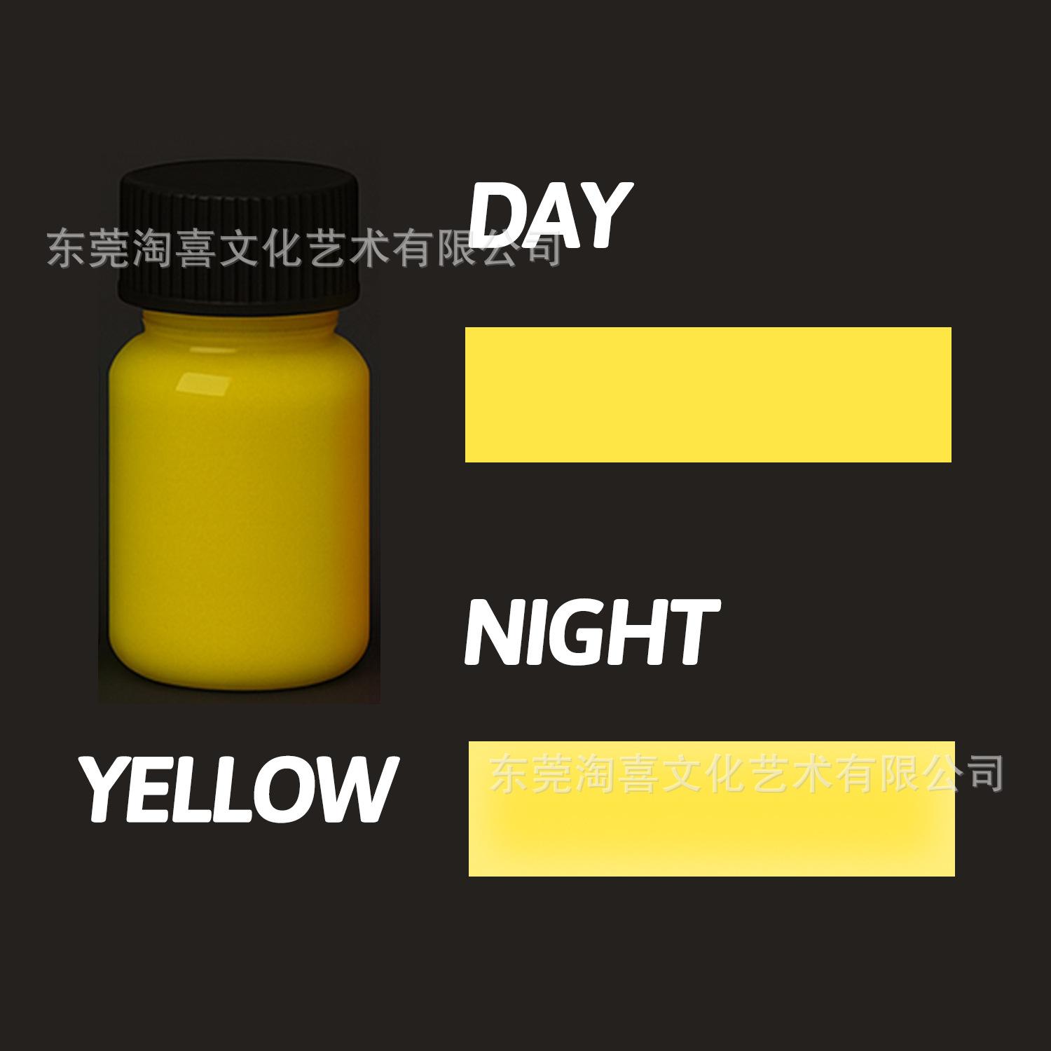 

20ml Luminous Acrylic Pigment Waterproof Quick-drying Painting Graffiti Pigment 20ml жовтий