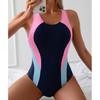 Summer Sexy One-Piece Swimsuits Closed Women's Swimwear Sports For Swimming Wear Body Bathing Suits Beachwear Pool Bather 2025