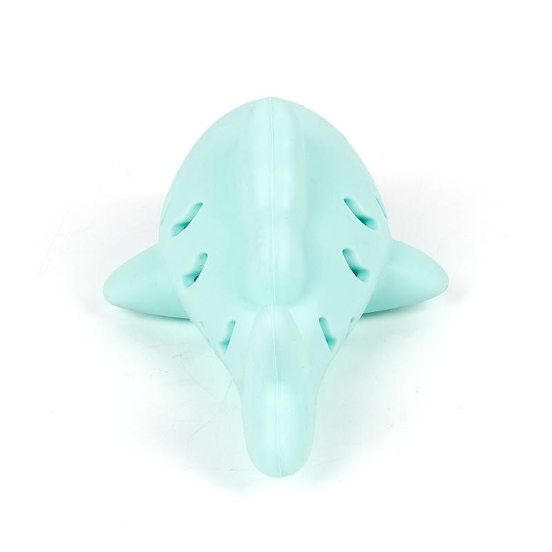 Silicone Fish Kitten Teaser & Slow Feeder Toy for Cats