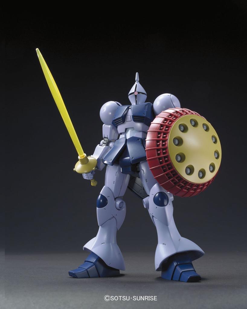 Gunpla HGUC 197 Mobile Suit Gundam Gyan Scale Plastic Model Kit 1/144 Pre-colored