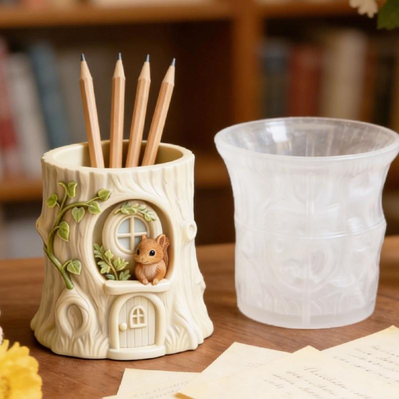 Aircraft Silicone Candle Cup Molds For Making Candle Container Decorative Planter Handmade Vases and Epoxy Resin Project
