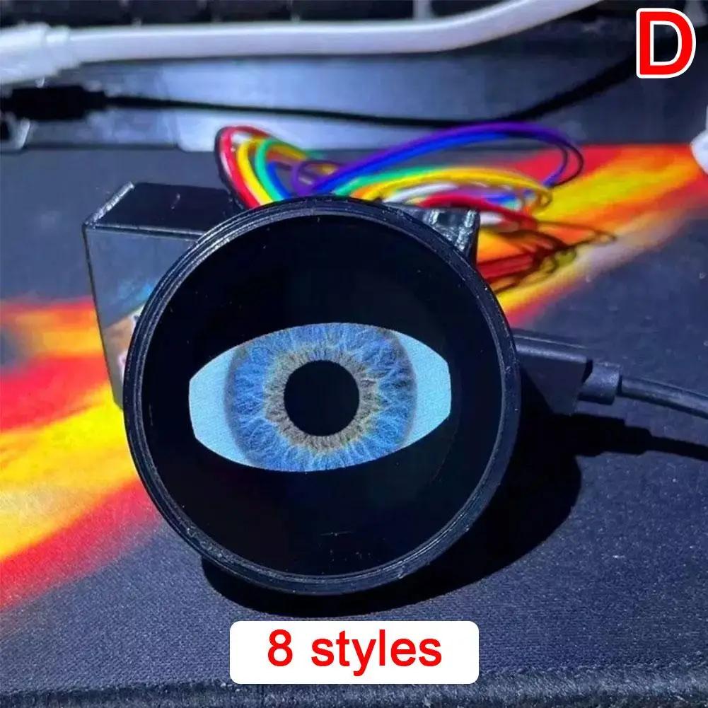 1pcs Car Led Ds Demon Lenses 12v For Car Wifi Control Eyes Retrofit Kits Fitting Car Light Accessories S9x4