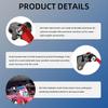Dirt Bike Foldable Clutch Brake Levers,CNC Clutch Lever Breakaway Levers for CRF150R 07-25/CR80R CR85R 98-07/XR650R 00-06/CR125R CR250R 92-03 Red