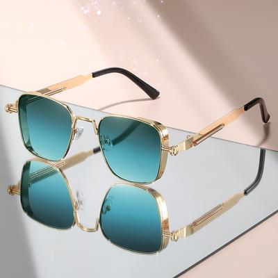 Metall Racing High-End Punk Style Sonnenbrille Personalisierte Hip-Hop Street Party Sonnenbrille Modische Artikel