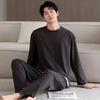 Pajamas Men's Spring and Autumn Cotton Long Sleeve Men's Autumn 1011 New Casual Wear Autumn and Winter Thin Homewear