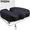 Cushion Slow Rebound Memory Cotton Office Chair Cushion Relax The Spine and Waist Breathable Mesh Memory Sponge Cushion