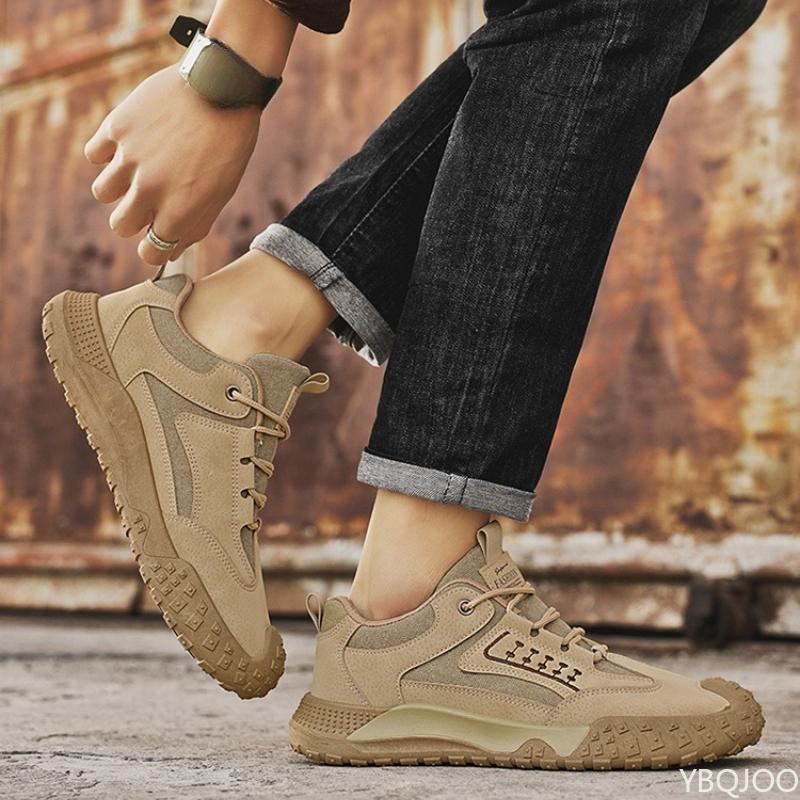 Men's summer new breathable shoes men's anti slip wear-resistant sports casual simple comfortable men's hiking shoes