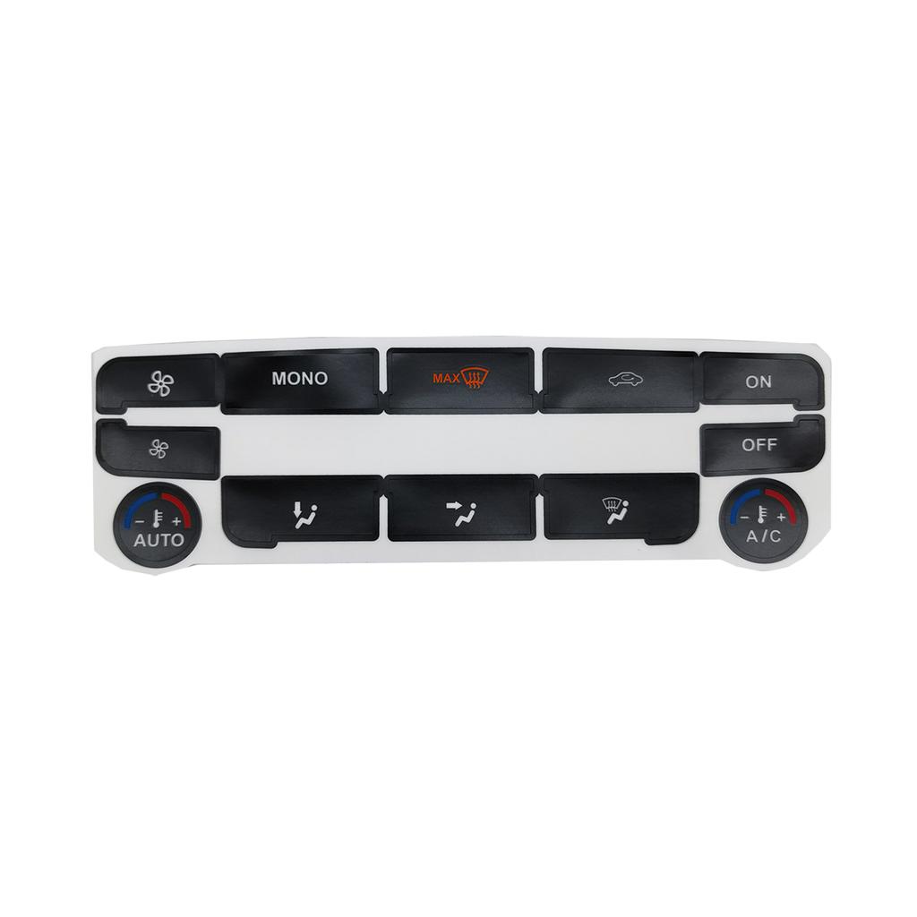 Button Repair Stickers For Ford Mondeo MK4 S Max 2006 To 2015 Silver Climate Control Decals For Ford Galaxy Fixing Ugly Keys