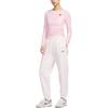 Nike Sportswear Ribbed Pullover Fashion Short Sleeve T-Shirt Women Tops Pink Foam HV8728663