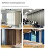 Double-Sided Cream Cotton Linen Curtains, High Shading, Bedroom Premium, Modern Simple Style