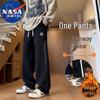 NASA MARVEL Men's Plush Lined Loose Straight Casual Pants
