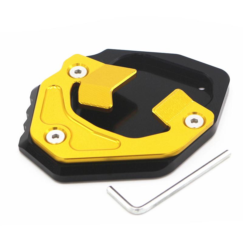 Motorcycle Kickstand Foot Side Stand Extension Pad Support Plate For Yamaha Tenere700 TENERE 700