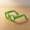 10cm & 20cm Cotton Plush Bear Glasses - Self-Deprecating Bear Doll Accessories