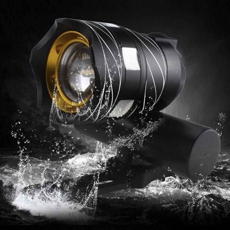 Usb Rechargeable 300Lm Xm-L Led Bicycle Light Bike Front Headlight