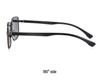 New Nylon Polarized Men's Square Sunglasses: Fashionable, Trendy Driving Shades